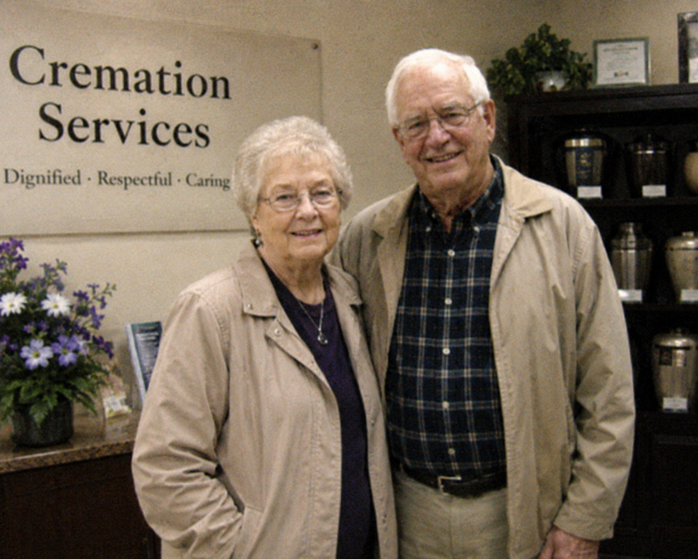 Rachel and Dan, founders of Clear Farewell Pet Cremation